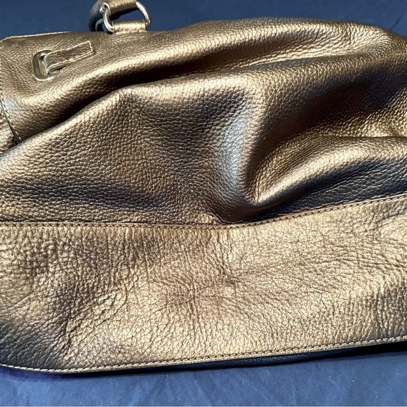 Michael Kors Silver Leather Bag - Picture 4 of 7